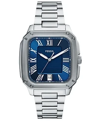 Fossil Men's Crosby Three-Hand Date Stainless Steel Watch
