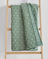 Levtex Merano Velvet Sea Spray Reversible Quilted Throw, 50" x 60"