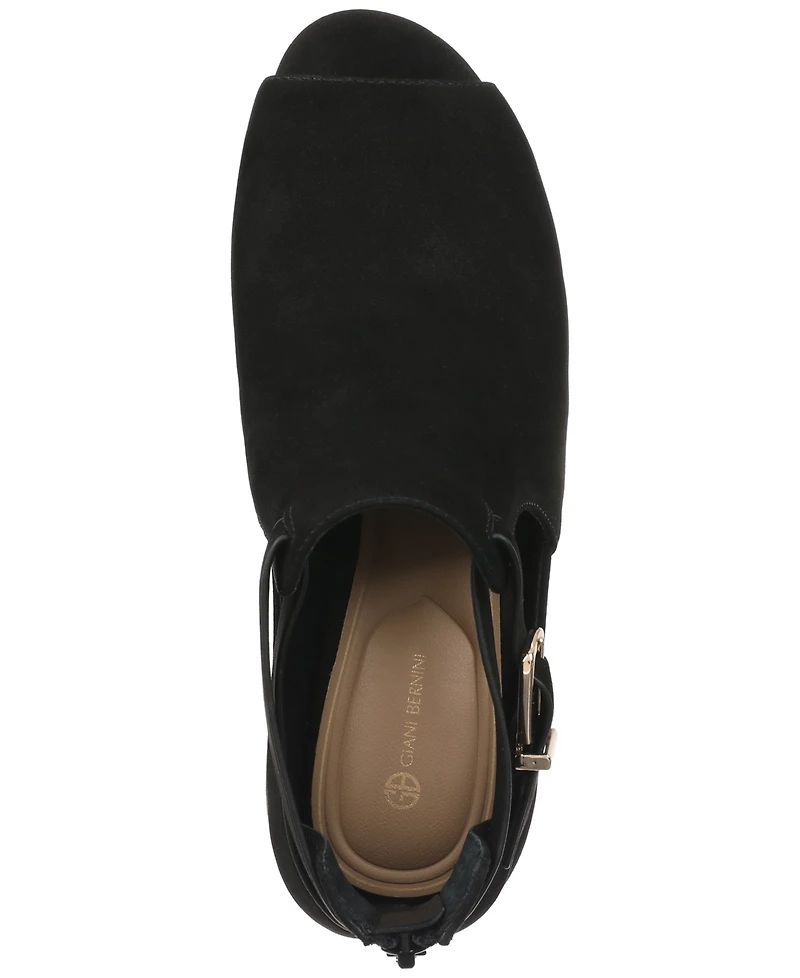 Giani Bernini Women's Gaell Block Heel Peep Toe Shooties, Created for Macy's