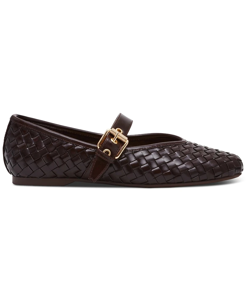 Dv Dolce Vita Women's Mulaney Woven Mary Jane Ballet Flats