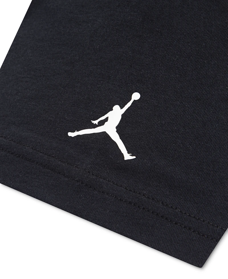Jordan Big Boys Short-Sleeve Mj Poolside Graphic T-Shirt