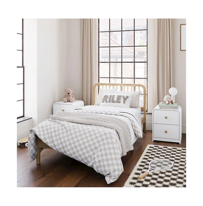 Storkcraft Next Porto Twin Bed (Natural)