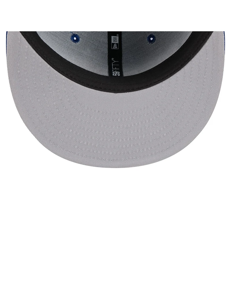 New Era Men's Royal Toronto Blue Jays Overlap 59FIFTY Hat