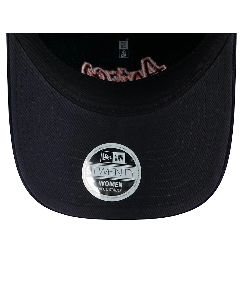 New Era Women's Navy Houston Astros Corduroy 9TWENTY Adjustable Hat