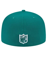New Era Men's Green York Jets Checkered 59FIFTY Fitted Hat