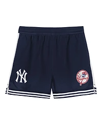 Outerstuff Toddler 2-Piece Gray/Navy New York Yankees Pinch Hitter Infielder T-Shirt and Shorts Set