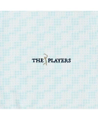 Under Armour Women's Aqua The Players Drive Clubhouse Grid Sleeveless Polo Shirt