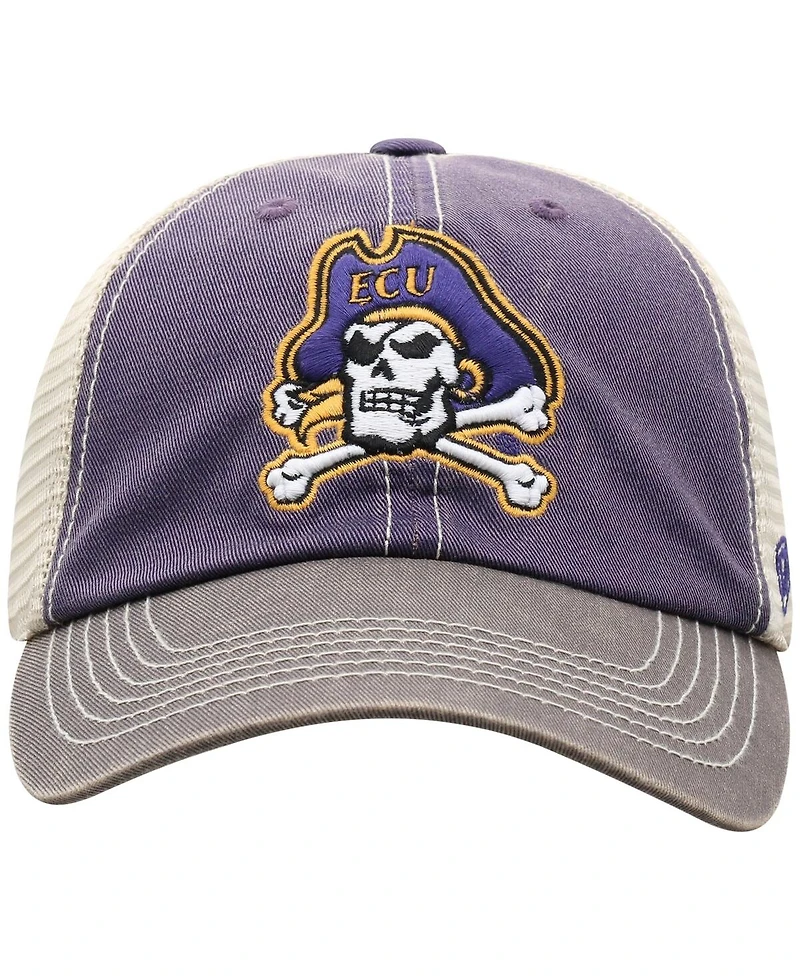 Top of the World Men's Purple Ecu Pirates Victory Adjustable Hat