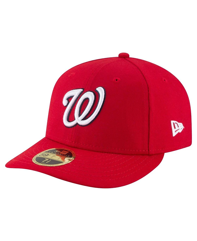 New Era Men's Red Washington Nationals 20th Anniversary Low Profile 59FIFTY Hat