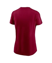 Nike Women's Burgundy Washington Commanders 90th Anniversary T-Shirt