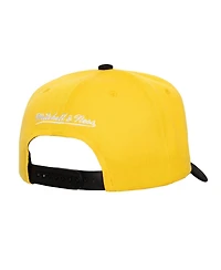 Mitchell & Ness Men's Gold/Black Pittsburgh Penguins Under Arch Two-Tone Pro Crown Snapback Hat