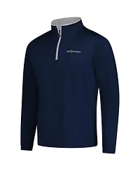 FootJoy Men's Navy The Players Lightweight Solid Quarter-Zip Sweatshirt
