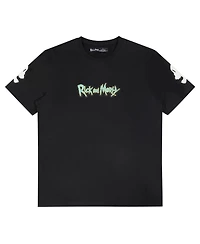 Freeze Max Men's Black Rick And Morty Anatomy Park T-Shirt