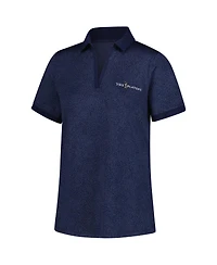Under Armour Women's Navy The Players Playoff 3.0 Eagle Swoop V-Neck Polo Shirt