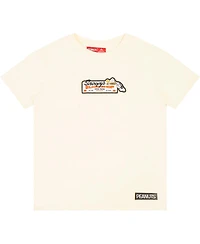 Freeze Max Big Boys and Girls Cream Peanuts Snoopy's Slice Shop T-Shirt