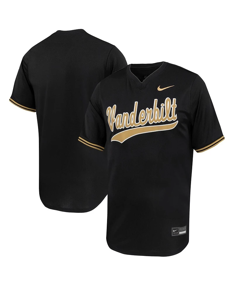 Nike Men's Black Vanderbilt Commodores Limited Baseball Jersey