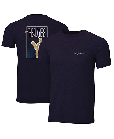 Ahead Men's Blue The Players Trophy Instant Classic Tri-Blend T-Shirt