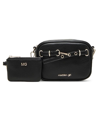 Madden Girl Millie Camera Mini Crossbody Bag