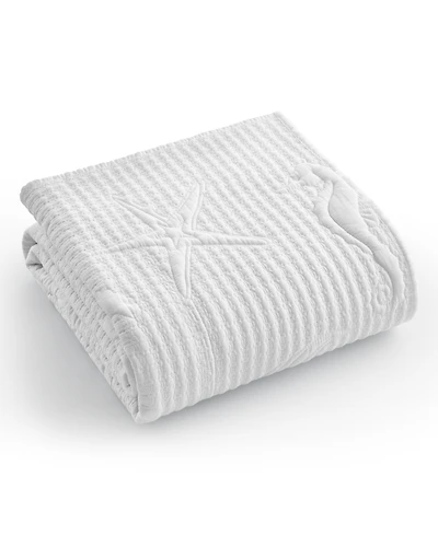 Levtex Cross Stitch Reversible Quilted Throw, 50" x 60"