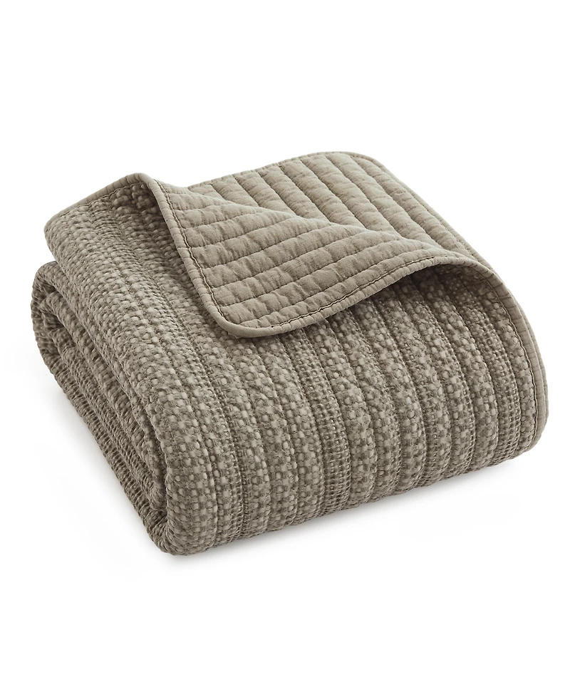 Levtex Loden Stone Washed Quilted Throw, 50" x 60"