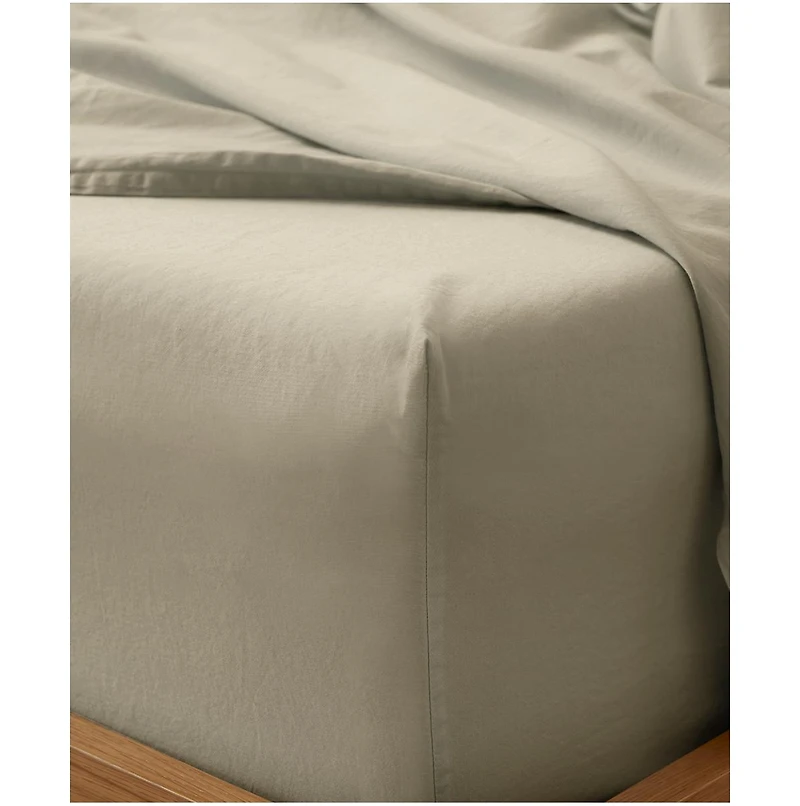 Cotton Room Service Sateen Fitted Sheet - Twin