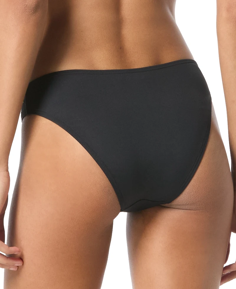 Michael Kors Women's Studded High-Leg Bikini Bottoms