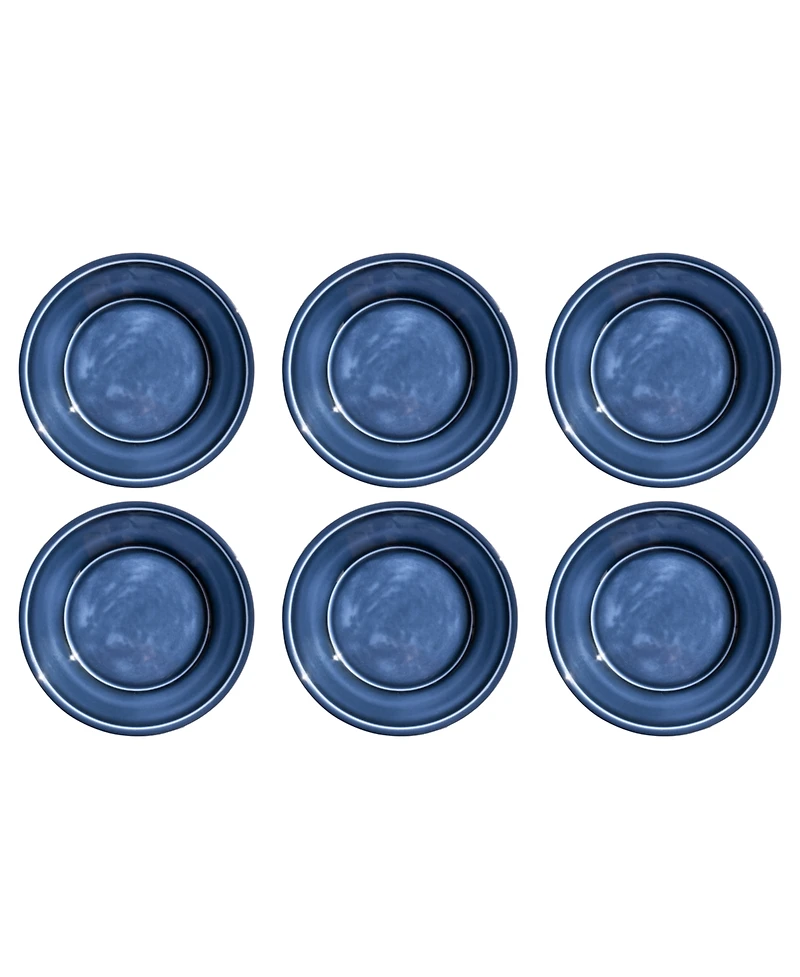 Abode Homewares Madison 6-Pc. Salad Plates, Service For 6