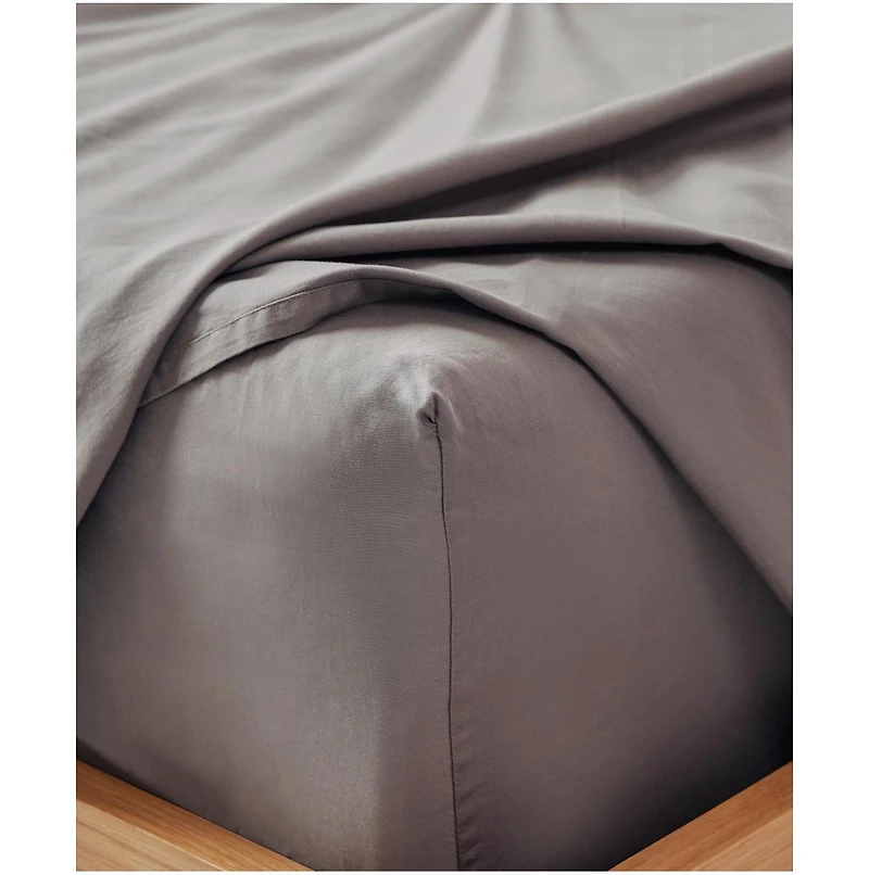 Organic Cotton Room Service Sateen Fitted Sheet - California King