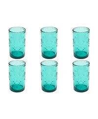 Abode Homewares Talavera Stemless Glasses, Set of 6