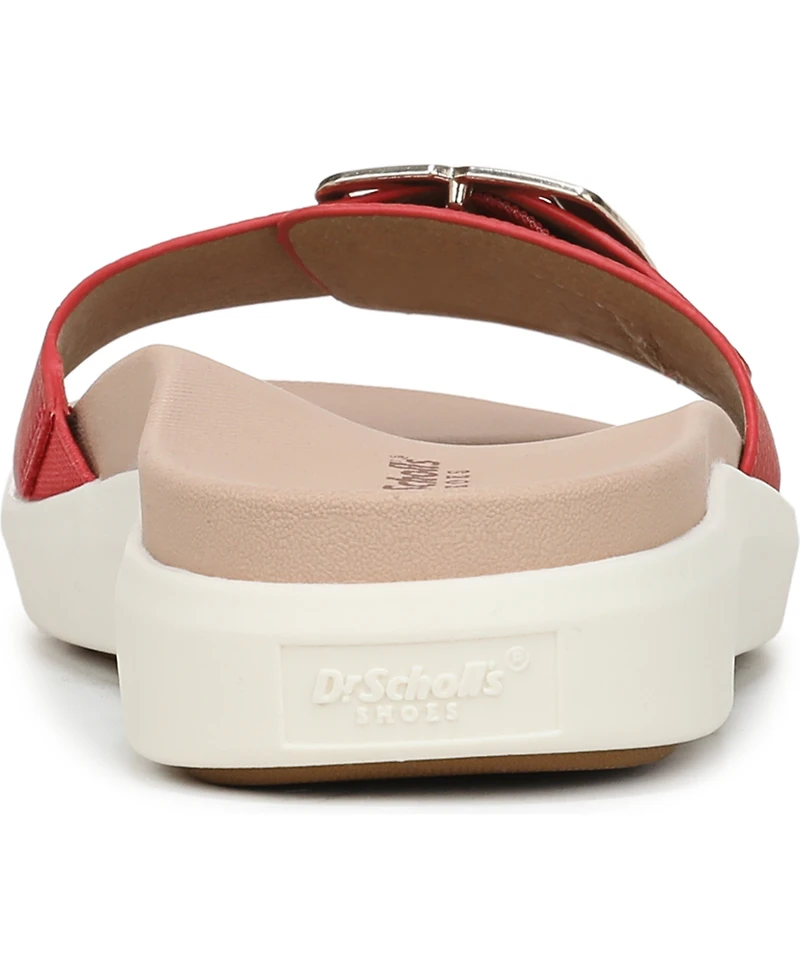 Dr. Scholl's Women's All Right Round Toe Slide Sandals