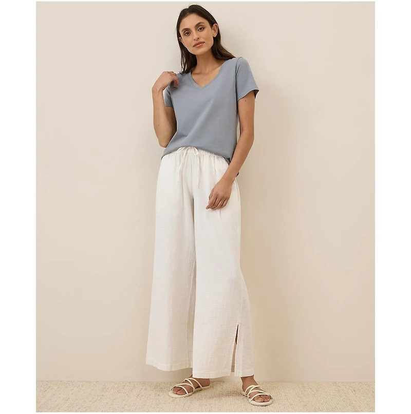 Pact Women's Softspun V-Neck Tee