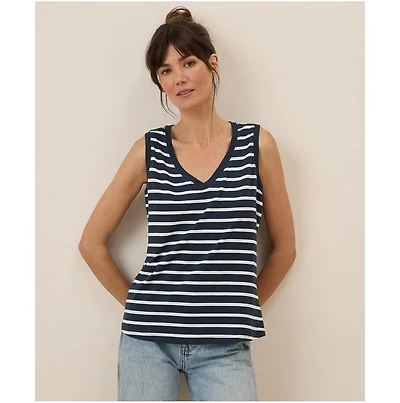 Pact Women's Organic Cotton Softspun V-Neck Tank