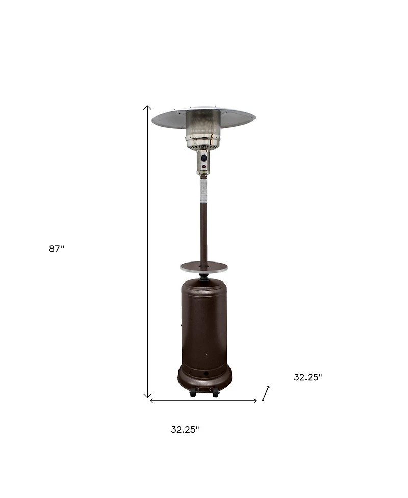 Steel Propane Patio Heater 48000 Btu for Efficient Outdoor Heating