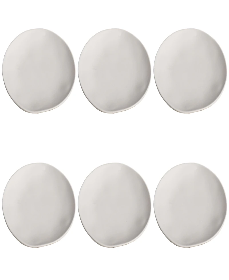 Abode Homewares Melamine 6-Pc. Dinner Plates, Service For 6