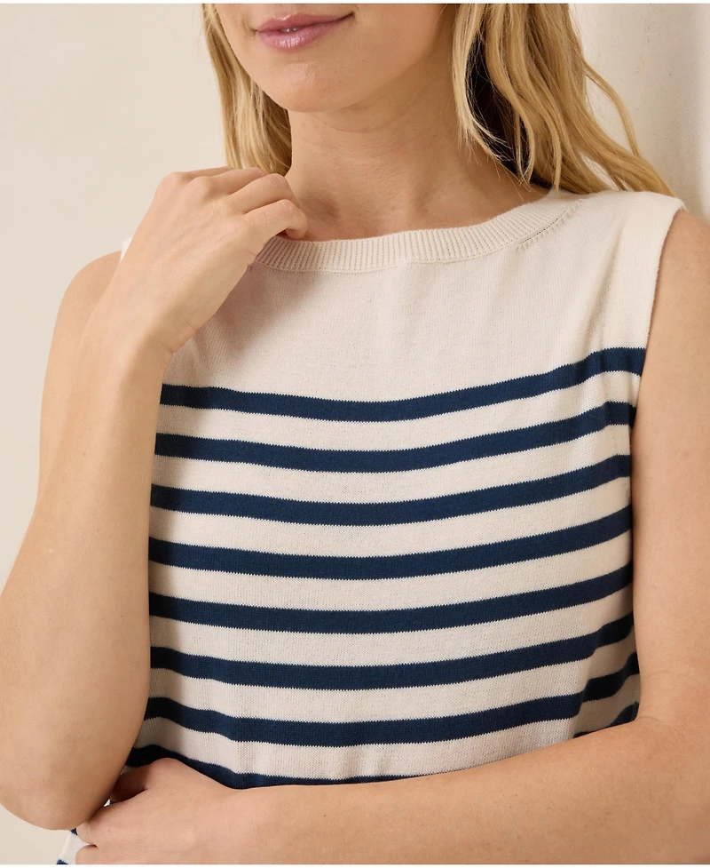 Pact Women's Organic Cotton Classic Fine Knit Shell