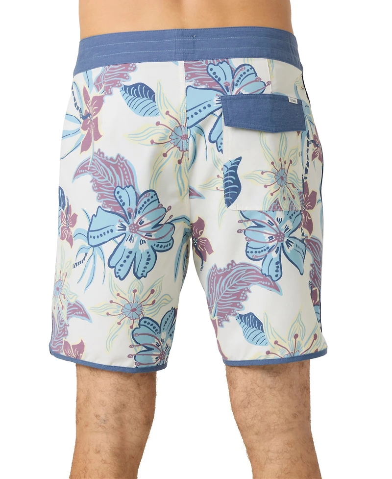 O'Neill Men's Original Print Scallop 18 Swim Shorts
