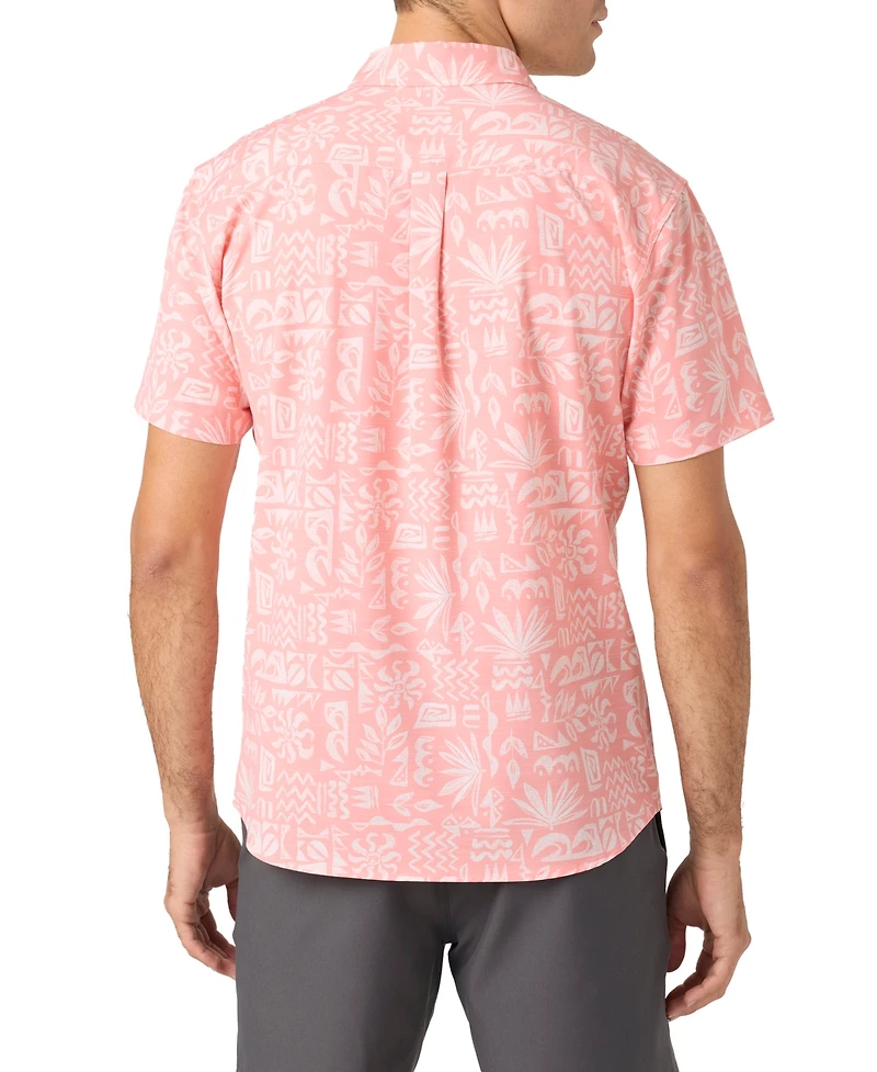 O'Neill Men's Traveler Traverse Slub Short Sleeve Shirt