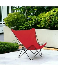 Heavy-Duty Stainless Steel Camping Chair for Hiking and Travel