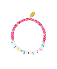 Zomi Gems Girls Sis/Lil Sis Stretchy Bead Bracelet Set