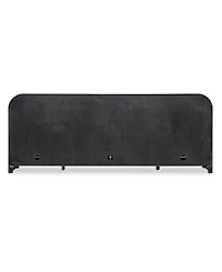Prescott 84" Mappa Burl Entertainment Console