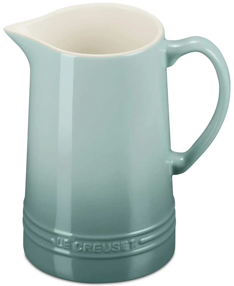 Le Creuset Stoneware Signature Pitcher, 1.6 Qt.