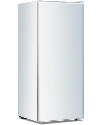 Zafro Upright Freezer, 6.0 Cu.ft Deep Freezer with Reversible Single Door,Removable Shelves, Small Stand Up Freezer with Adjustable Thermostat for Hom