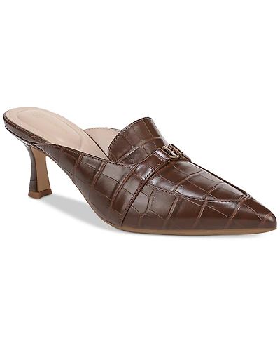Giani Bernini Women's Britaa Croco Kitten Heel Mules, Created for Macy's