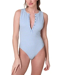 Andie Women's The Malibu Gingham One-PIece Swimsuit