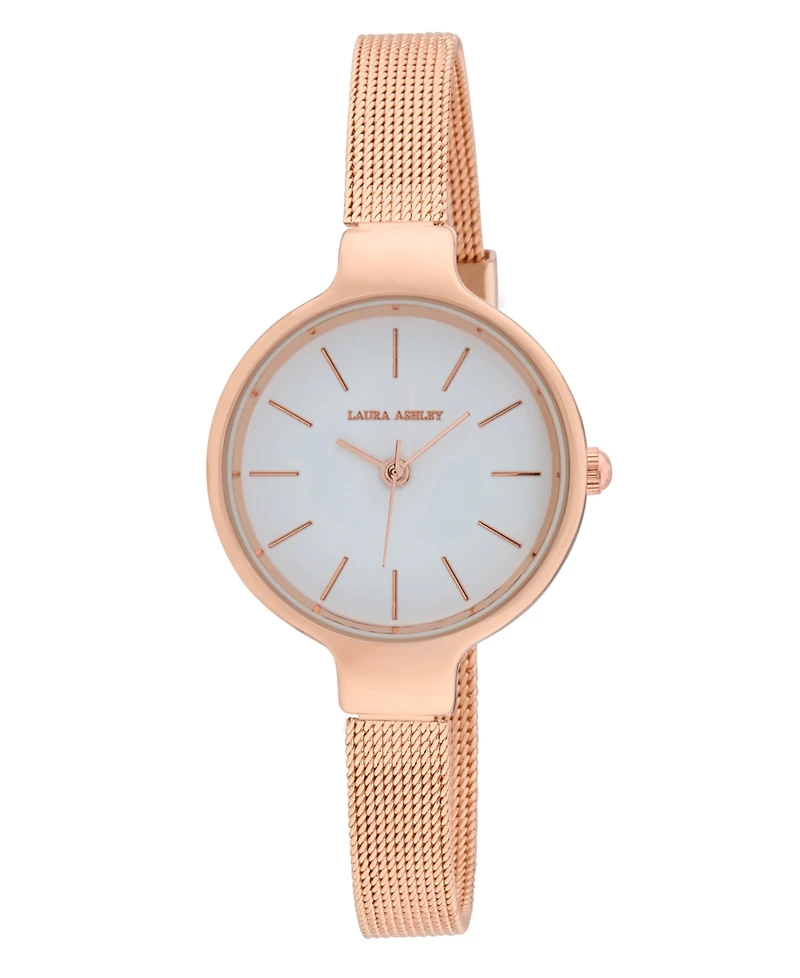 Laura Ashley Women's Quartz Rose Gold Alloy Watch