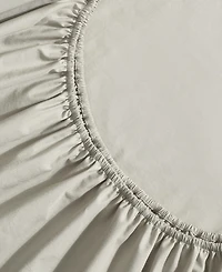 Calvin Klein Washed Cotton Percale 4-Pc. Sheet Set