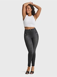 Freddy Women's Curvy High-Rise Sculpting Skinny Jeans