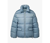 WeWoreWhat Women's Collar Puffer Jacket