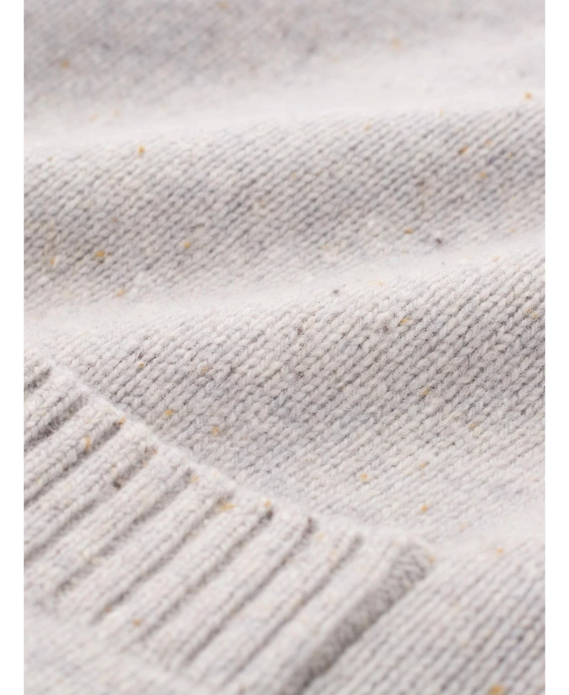 Celtic & Co. Women's Flecked Patch Pocket Sweater