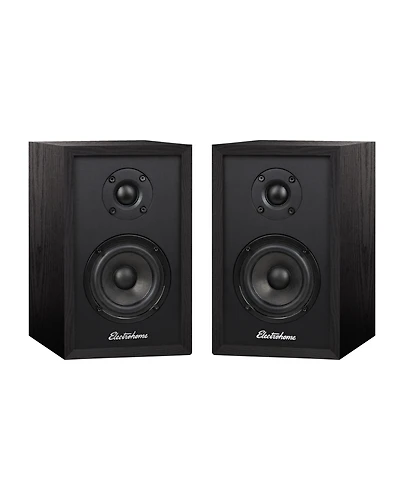 Electrohome Berkeley 2.0 Stereo Powered Bookshelf Speakers with Built-in Amplifier and 3" Drivers for Turntable, Tv, Pc Wireless Music Stream